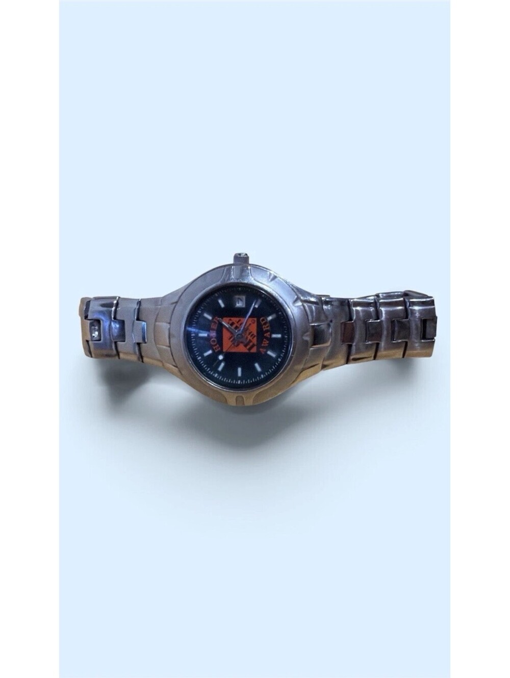 Home Depot Homer Award Women’s Fossil Silver Date Corporate Award Wristwatch